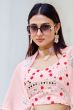 Pink Georgette Embroidered Co-ord Set